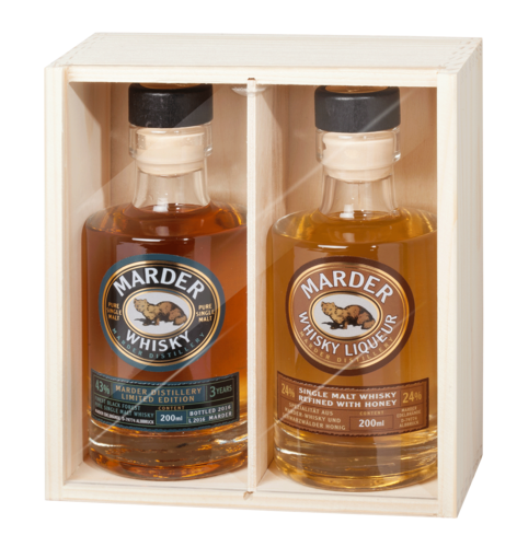 Marder Whisky-Set Classic/Liqueur